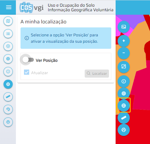 Ferramenta de a minha localização