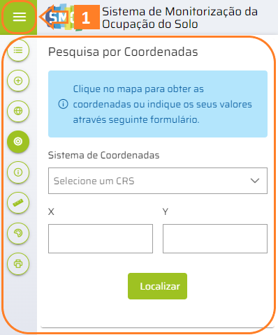 Menu de Ferramentas